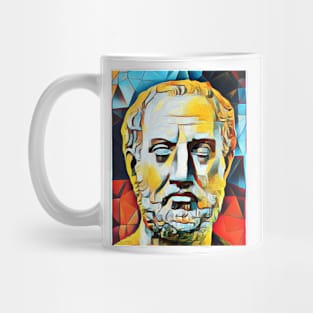 Thucydides Abstract Portrait | Thucydides Artwork 2 Mug